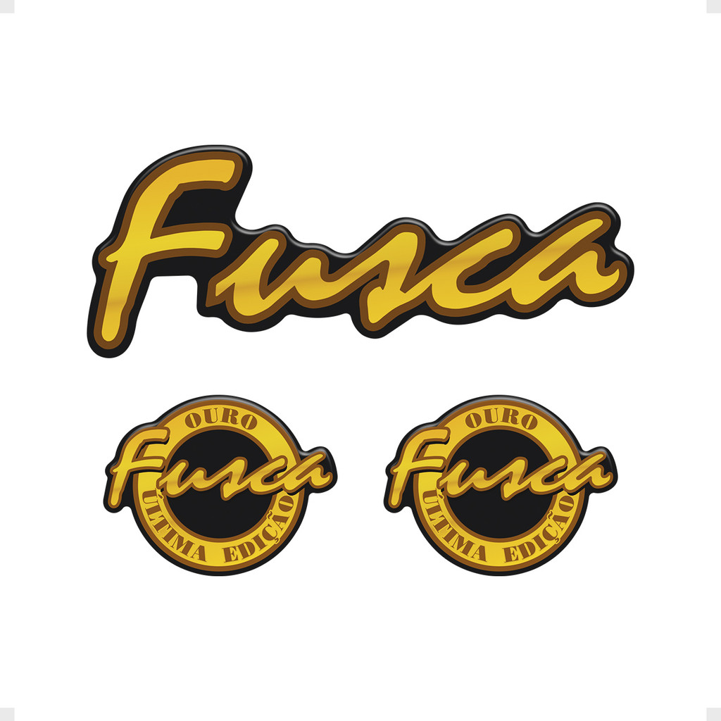 Kit Adesivos Fusca Itamar Ouro 1996 Resinado - Generico