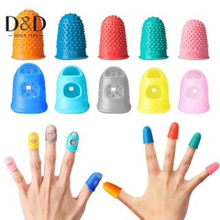 5/10pcs Capas De Dedo De Borracha De Cor Aleatória Costura Silicone Protetores De Mão De Bricolagem Ferramentas De Acessórios De Processo De Agulha De em Oferta na Shopee