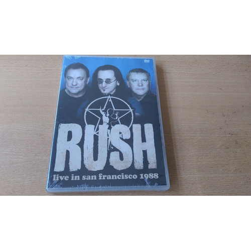 Dvd Rush - Live In San Francisco 1988 ( Lacrado)