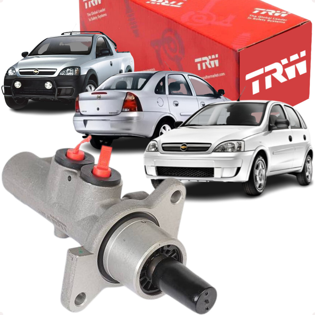 Cilindro Mestre de Freio Corsa, Corsa Sedan, Montana Original TRW 2002 a 2012