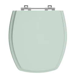 Tampa de Vaso Thema Verde Agua para Bacia Incepa MDF Laquead