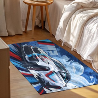 Tapete Decorativo BMW Retangular 118x70cm Antiderrapante Sala, Quarto e Escritório em Oferta na Shopee