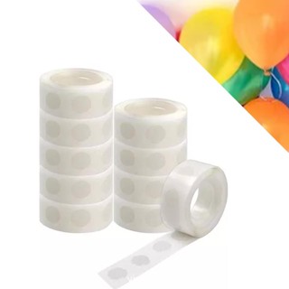 Cola Adesivo Gota 100 Pontos para Balão Bexiga Bola Decoração Festas Arranjo Fita em Oferta na Shopee
