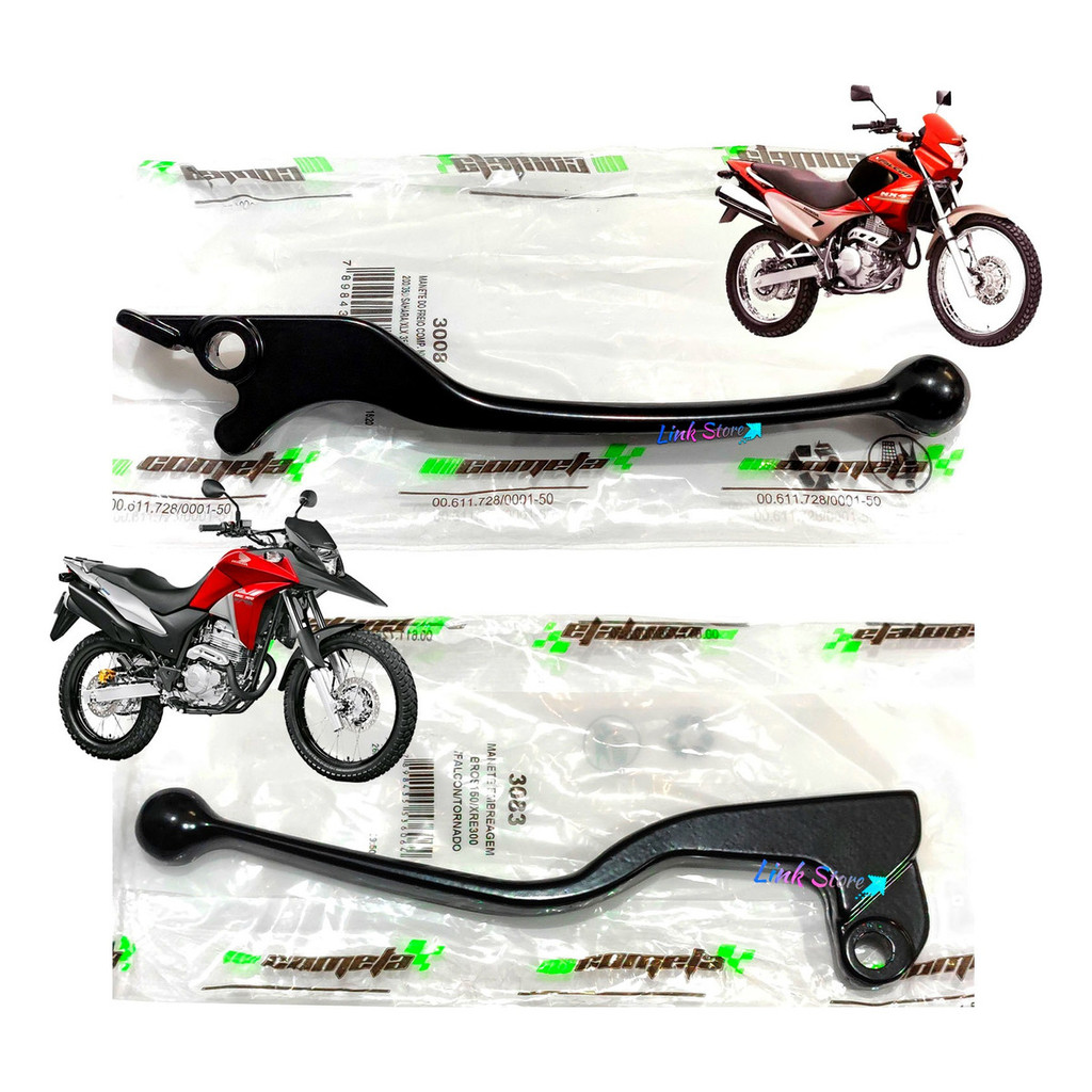 Manete Freio+ Embreagem Xlx350 Nx4 Falcon Xre300 Xr200 Xr250