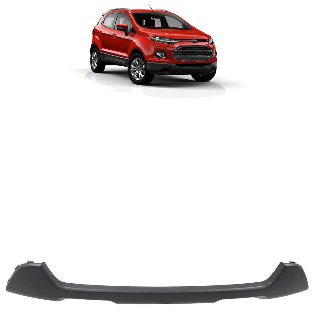 Spoiler Parachoque Dianteiro Ecosport 2013 2014 2015 2016 2017 Preto Texturizado - Spare Parts and Accessories for Vehicles