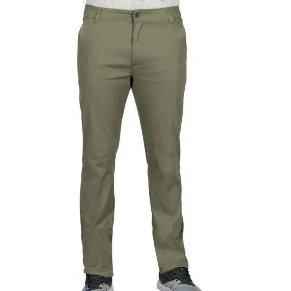 Calça Jeans R7Jeans Masculina Modelo Sport Fino Sarja Cotele Caqui