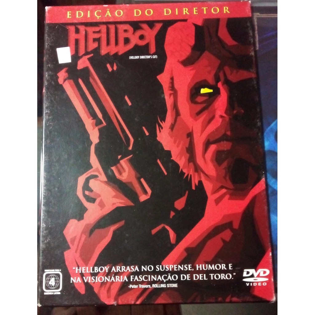Hellboy DVD Original – Versão do Diretor – Guillermo del Toro – Fantasia/Ação