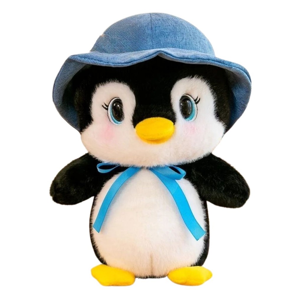 Ursinho de Pelúcia Infantil Pinguim Brinquedo Kawaii Fofinho - Castela - Fashion Accessories
