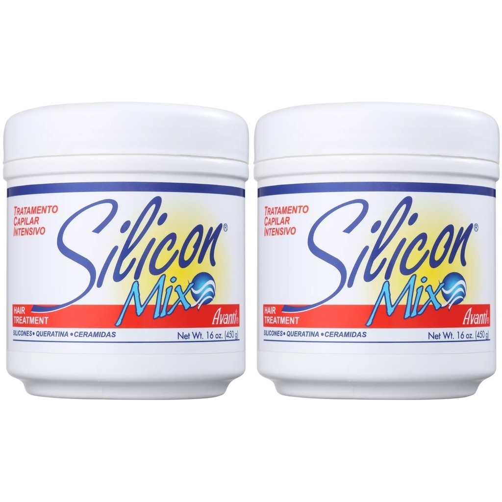 Kit 2 un Máscara de Tratamento Capilar Intensivo Silicon Mix 450g - Para Cabelos Secos e Quebradiços em Oferta na Shopee