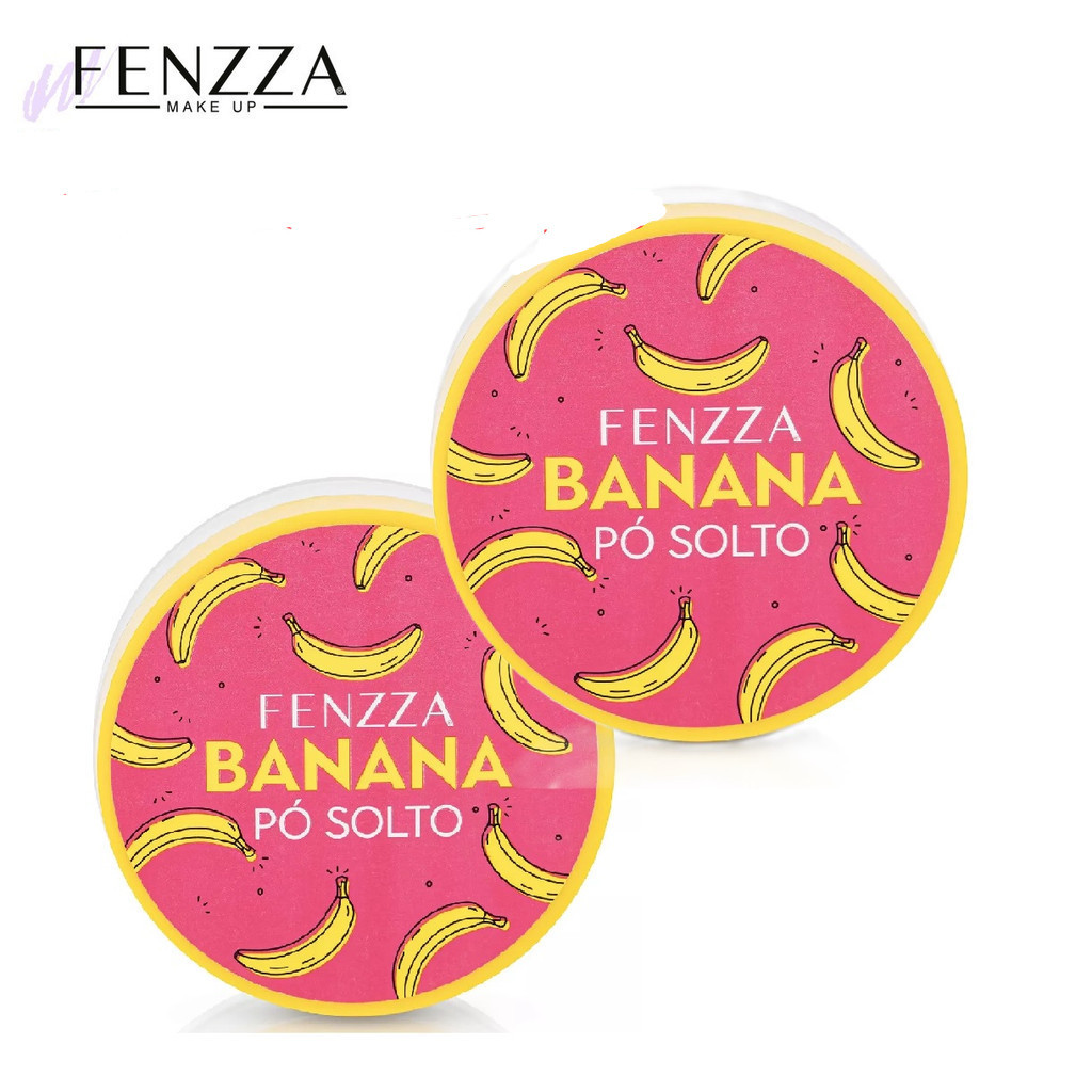 Pó banana Fenzza Make Up 15g em Oferta na Shopee