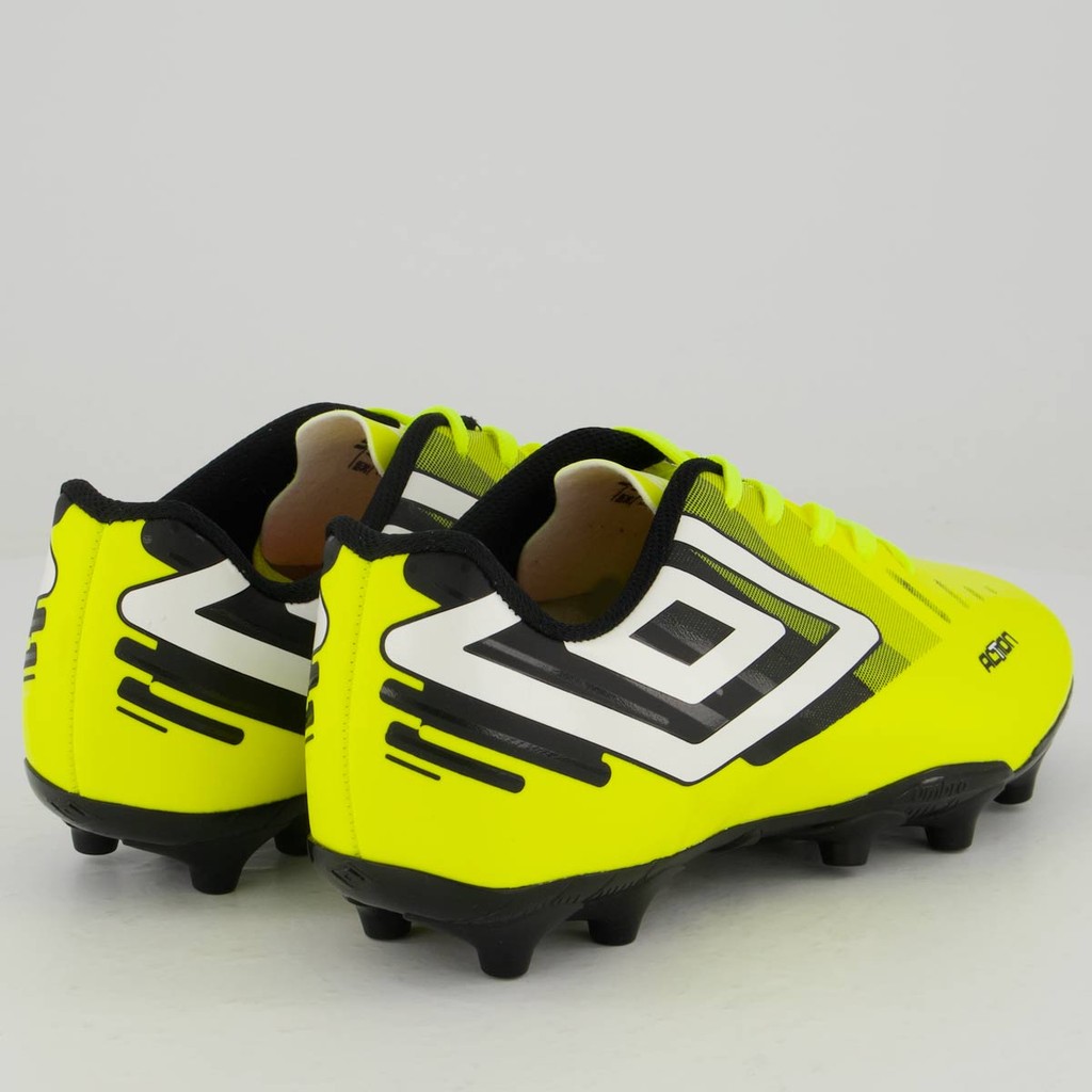 Detalhes do Chuteira Umbro Action Campo Juvenil Verde