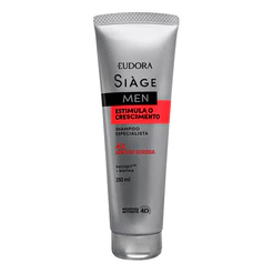 Shampoo Estimula O Crescimento Siage Men 250ml - Eudora
