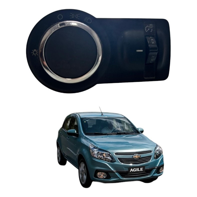 Botão Chave Do Interruptor Do Farol Gm 95291935 Onix/montana