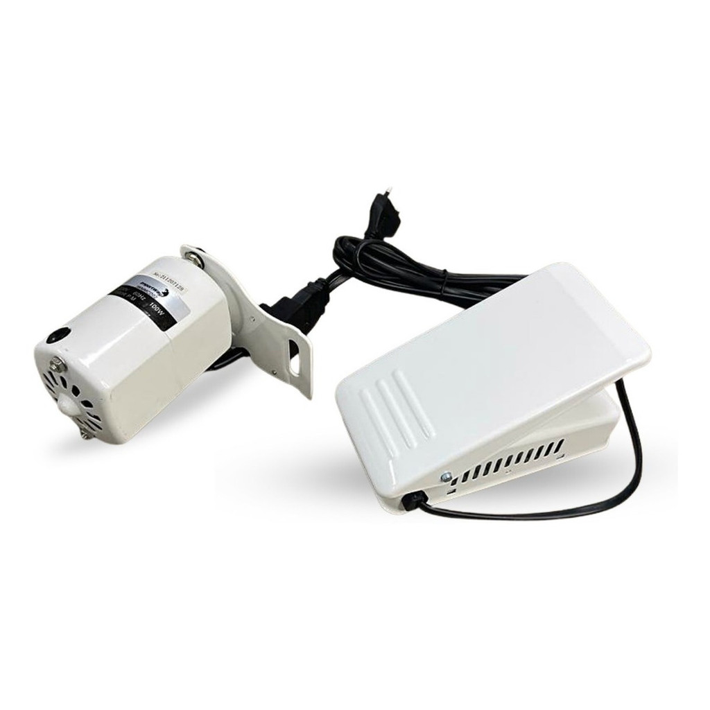 Motor e Pedal para Maquina de Costura Doméstica 127V - IWMMCD01 em Oferta na Shopee