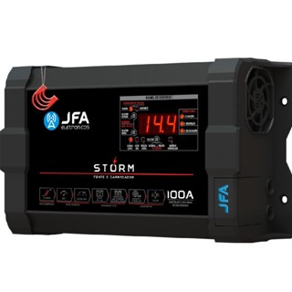 Fonte JFA Storm 100A Bivolt Carregadora Bateria Para Som Automotivo Trio Paredão Festa Show 1500w em Oferta na Shopee