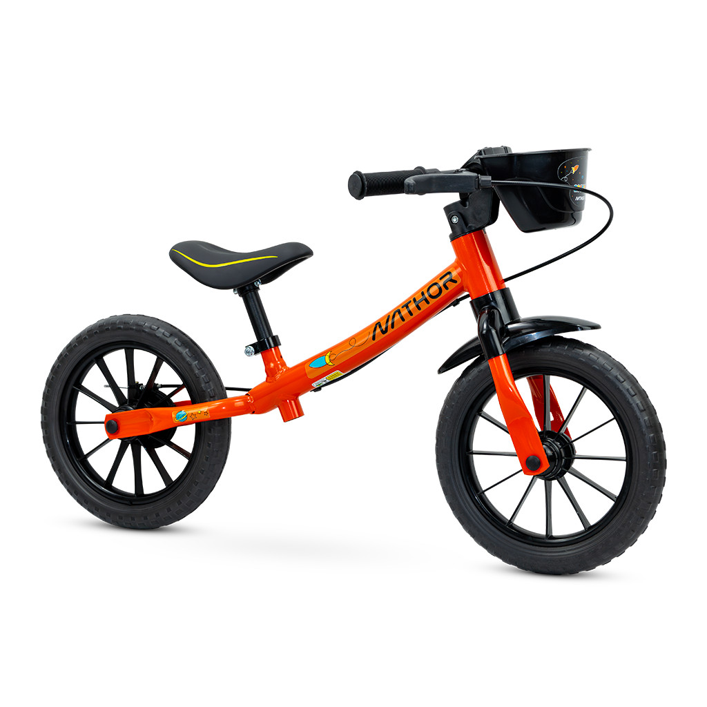 Bicicleta Infantil de Equilíbrio Balance Bike sem pedal Rocket Astro - Nathor em Oferta na Shopee
