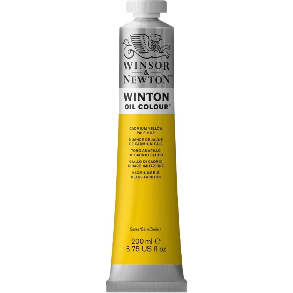 Tinta Óleo Winton 200ml Winsor & Newton 119 Cad Yellow Pale