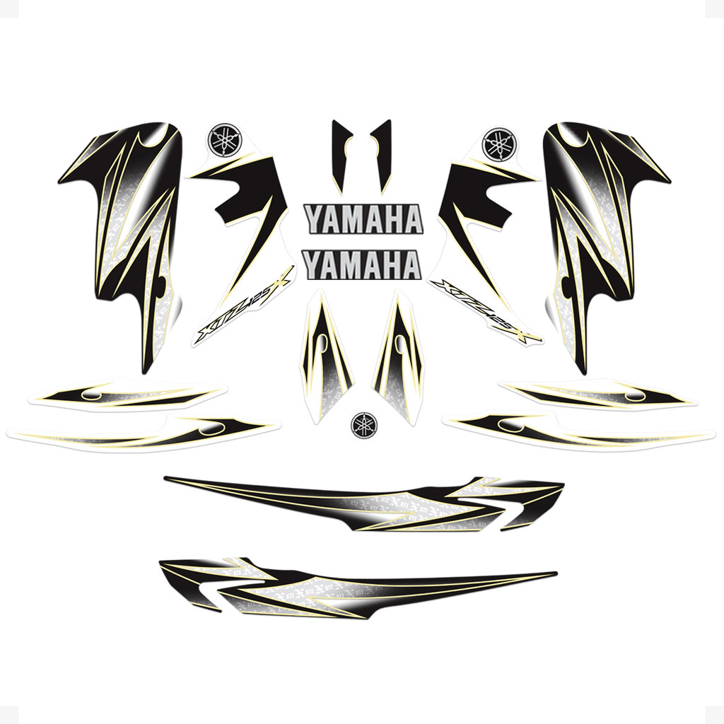Kit Adesivos Compativel Yamaha Xtz 125 X 2012 Moto Branca em Oferta na Shopee