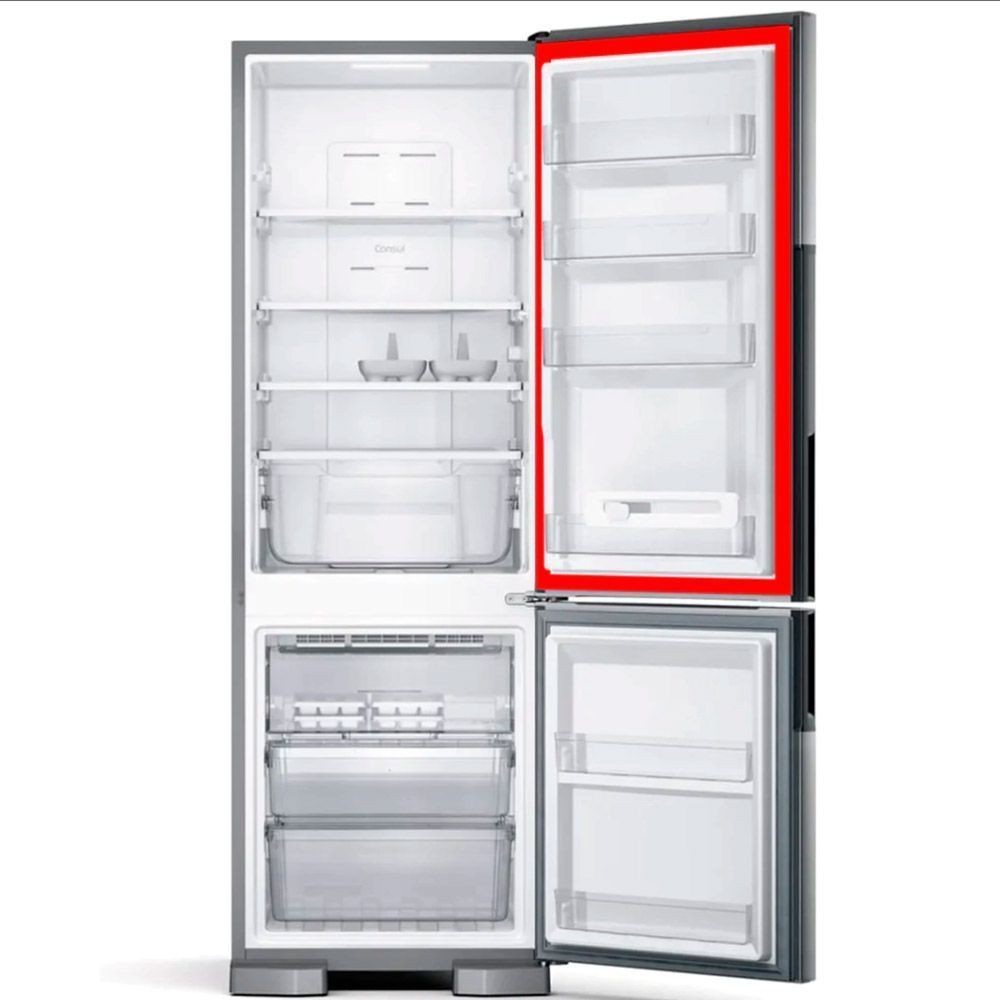 Borracha Gaxeta Geladeira Panasonic BB53 Superior