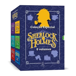 Box com 6 Livros Coleção Especial Sherlock Holmes