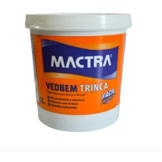 Massa Tapa Veda Trinca Fissura Vedbem Elástica Mactra 280g em Oferta na Shopee