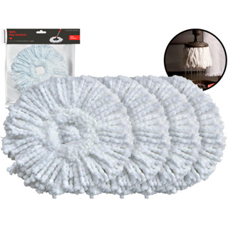 Kit 4 Refil Microfibra Mop Giratório Esfregão Lava Seca Limpeza Casa Pisos Multiuso Tamanho Único	 em Oferta na Shopee