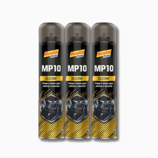 Kit C/3 Silicone Spray Borracha,Plástico,Painel Carro Tutti Fruti - Mundial Prime 300ml em Oferta na Shopee