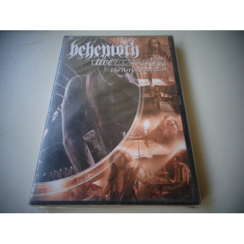 Dvd Behemoth -  Live Eschaton The Art Of Rebellion( Lacrado)