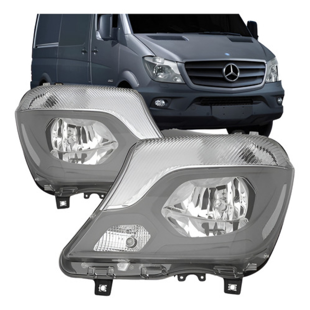 Par Farol Sprinter 2016 2017 2018 Elétrico Com Motor