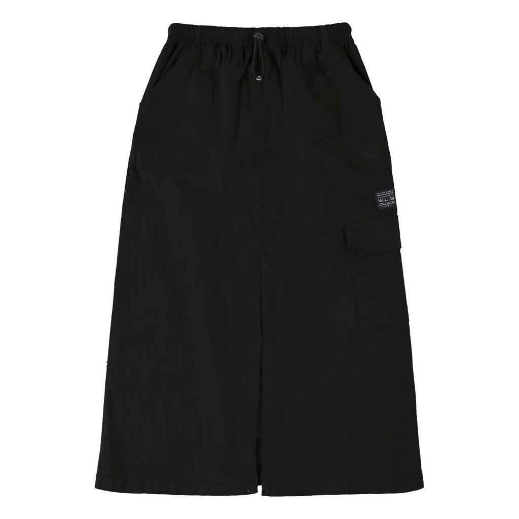 Saia Cargo Midi em Sarja Juvenil Gloss em Oferta na Shopee