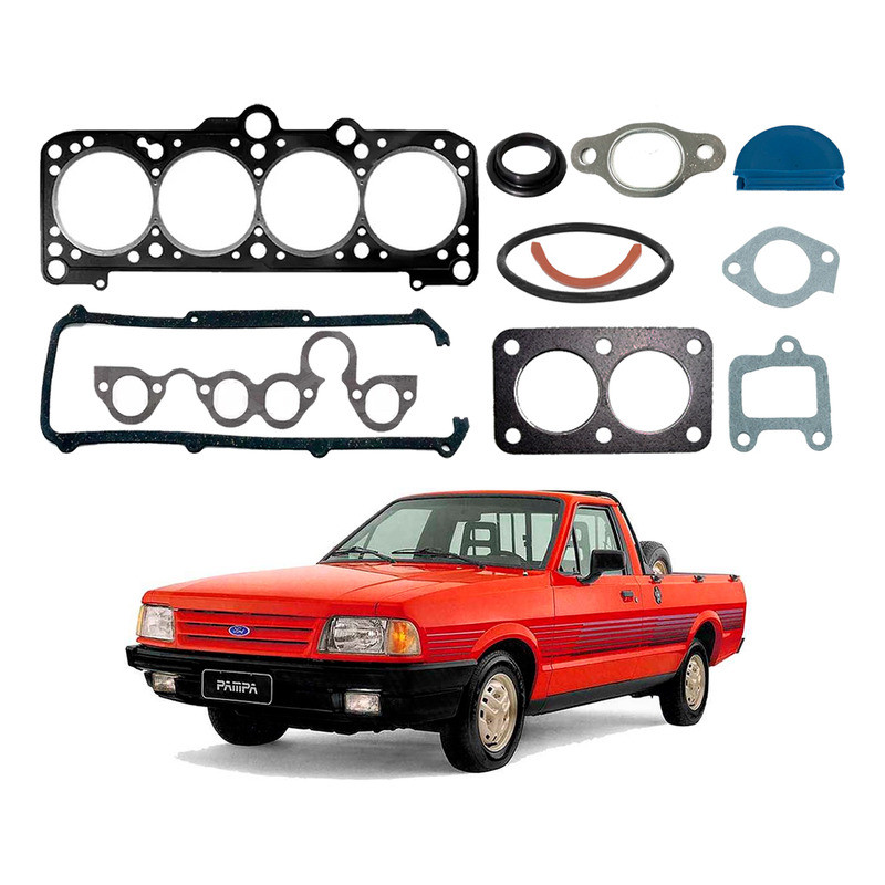 Jogo Junta Cabeçote Taranto Pampa 1.8 Ap 1989 A 1991 em Oferta na Shopee