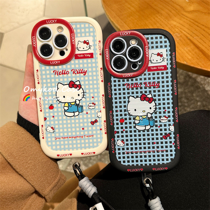 Capa Para Samsung A16 A06 A35 A25 A15 A05 A03 A12 A13 A23 M12 A51 A52 A53 A54 A55 A73 De Telefone INS Coreia Cute Kitty 