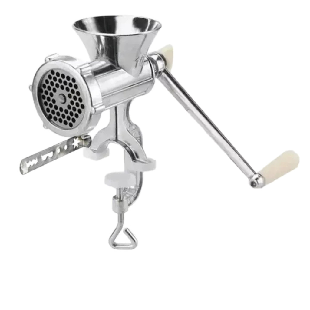Máquina Moedor Manual De Moer Carnes Linguiça Embutidos Biscoitos N° 8