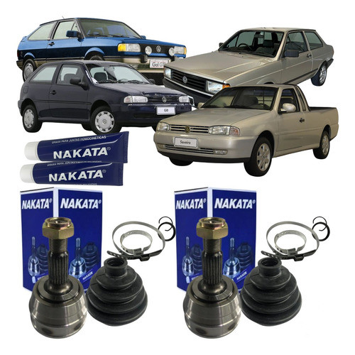 Par Homocinetica Gol Saveiro Parati  1.0 1.6 1.8 1987 1988 1989 1990 1991 1992 1993 até 2008 em Oferta na Shopee