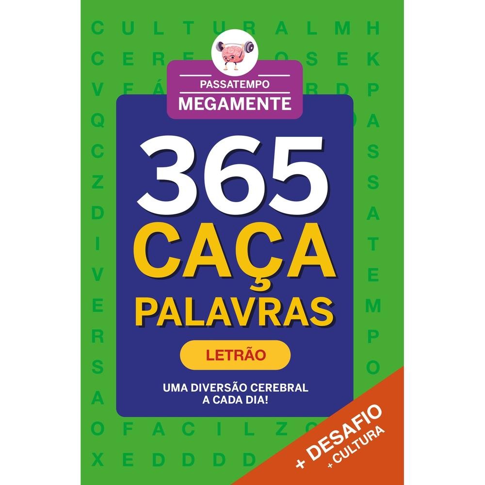 Passatempo Megamente 365 Caça-Palavras