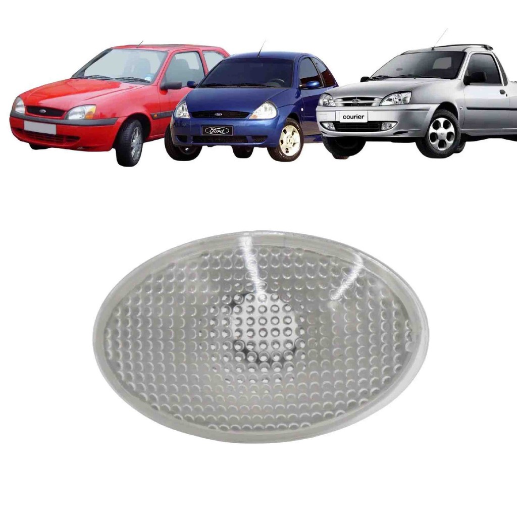 Pisca Pisca Lanterna Lateral Paralama Courier Fiesta Ford Ka Cristal em Oferta na Shopee