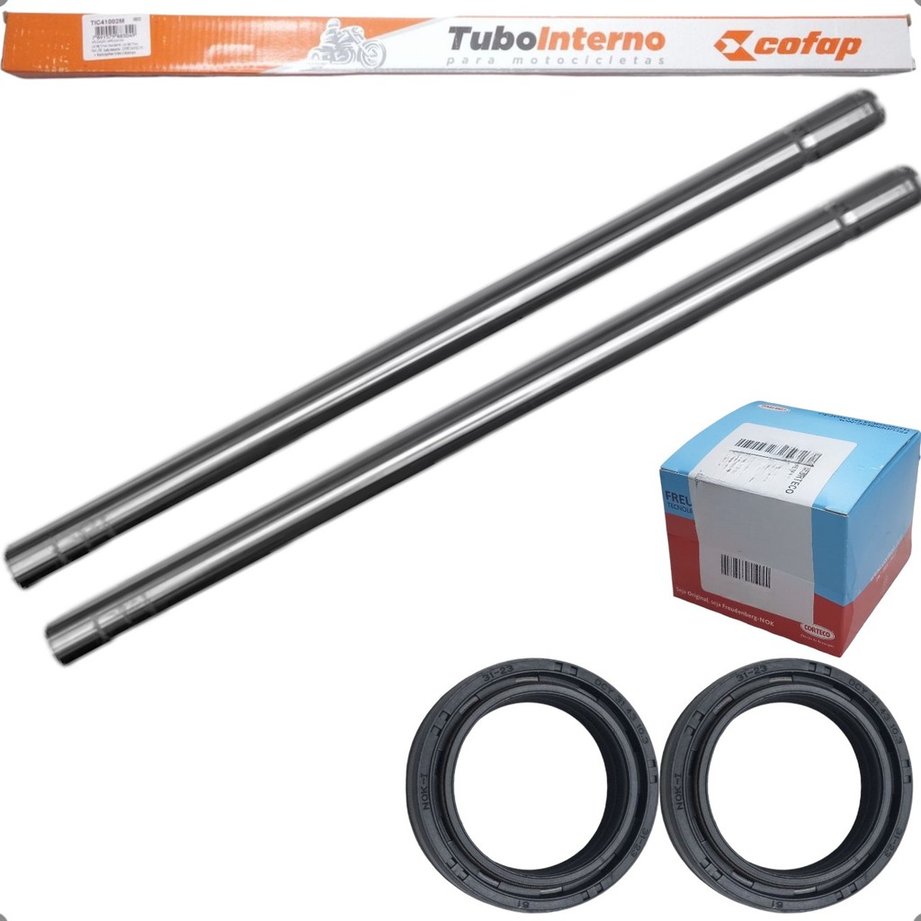 Kit Tubo Interno Bengala Cofap E Retentores Cg 150 160 Fan Titan Start Cargo 2004 A 2016