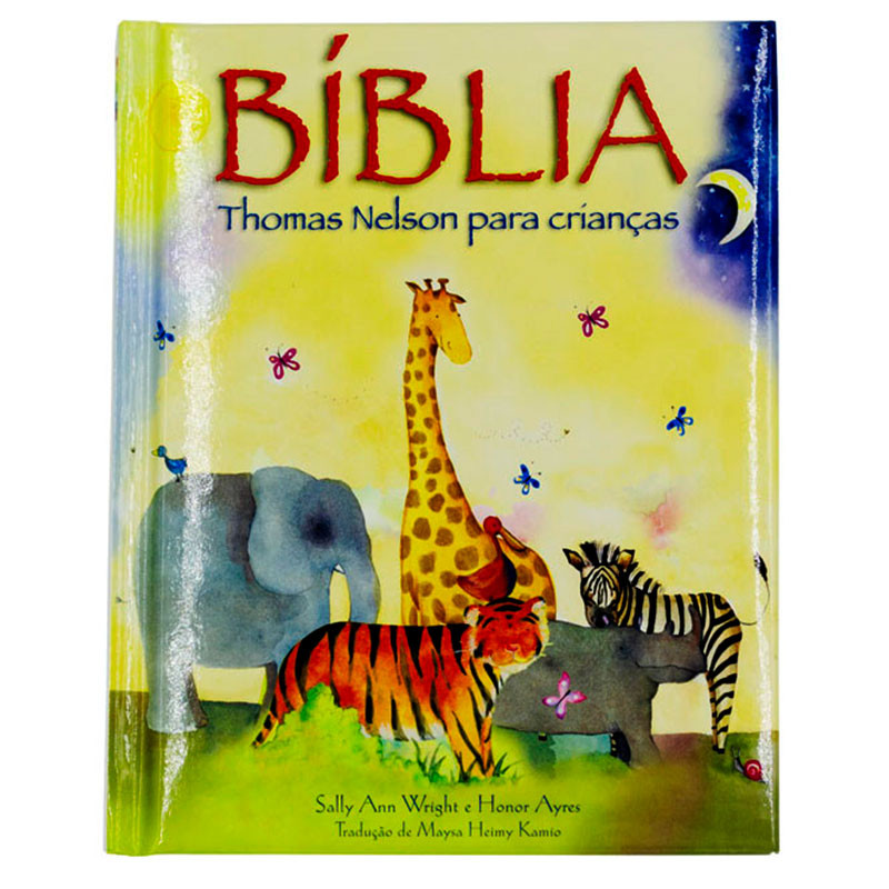 Bíblia Thomas Nelson Para Crianças - Compacta - Infantil - Capa Dura Amarela