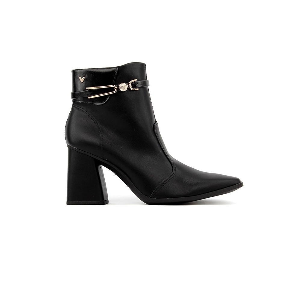 Bota Cano Curto Mississipi Salto Alto Preto