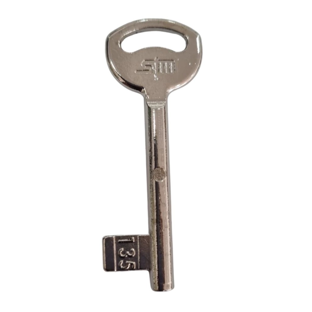 Chave Gorje Fechadura Stam Interna N° 1 3 5 Cromado Zamak em Oferta na Shopee