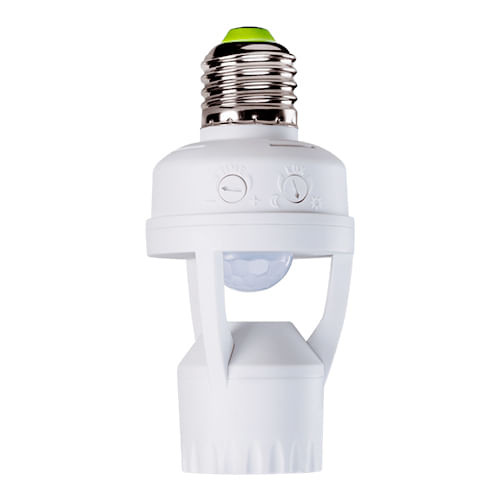 Sensor de Presença Fotocélula 360° Com Soquete para Lâmpada E27 - INTELBRAS - Home Appliances