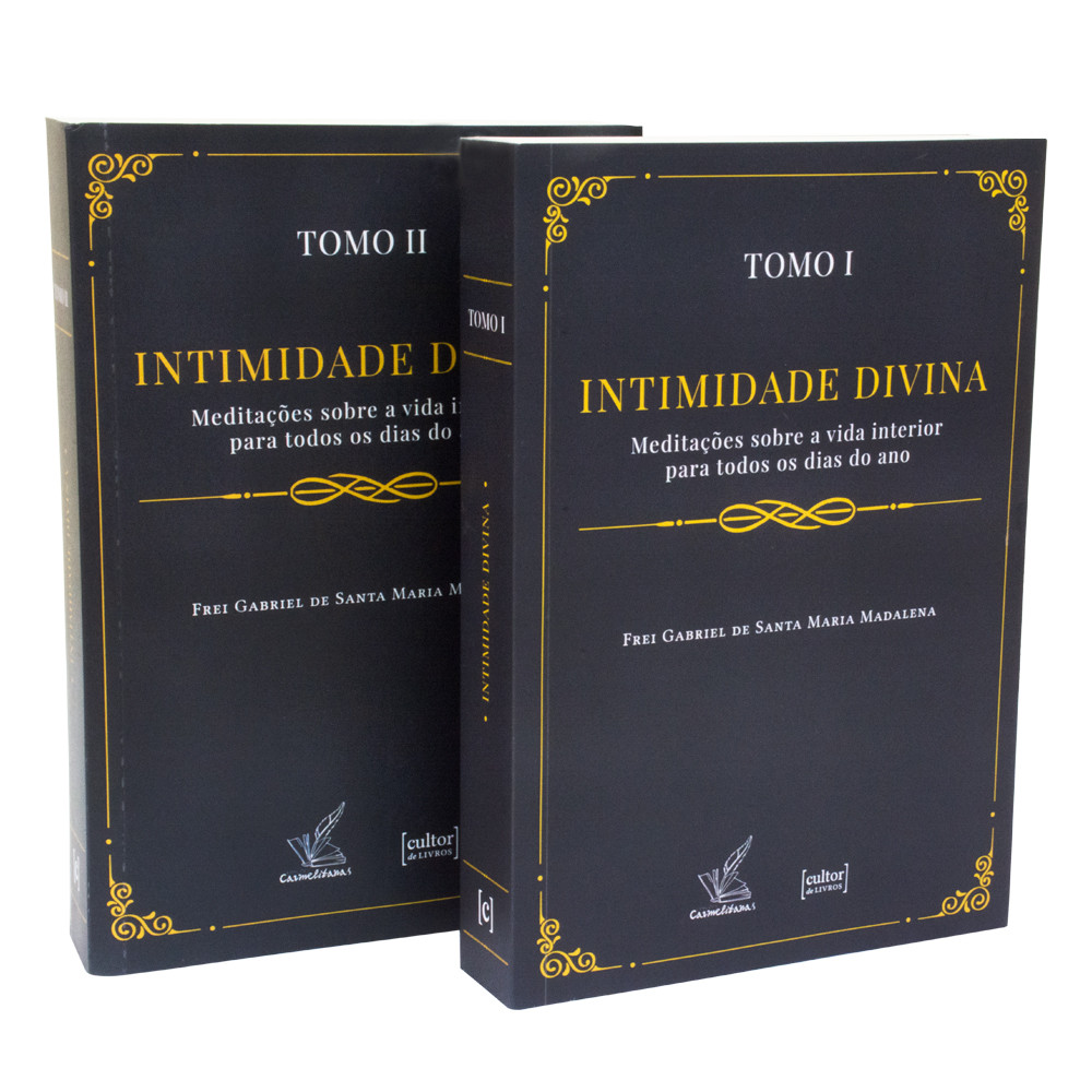 Imagem Livro Intimidade divina - 2 tomos: meditações sobre a vida interior para todos os dias do ano