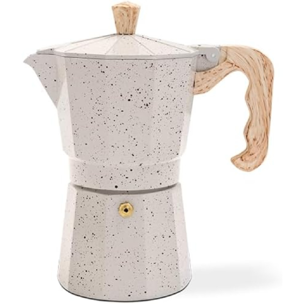 Cafeteira De Alumínio 6 Xícaras 300ml Verona Vanilla Brinox