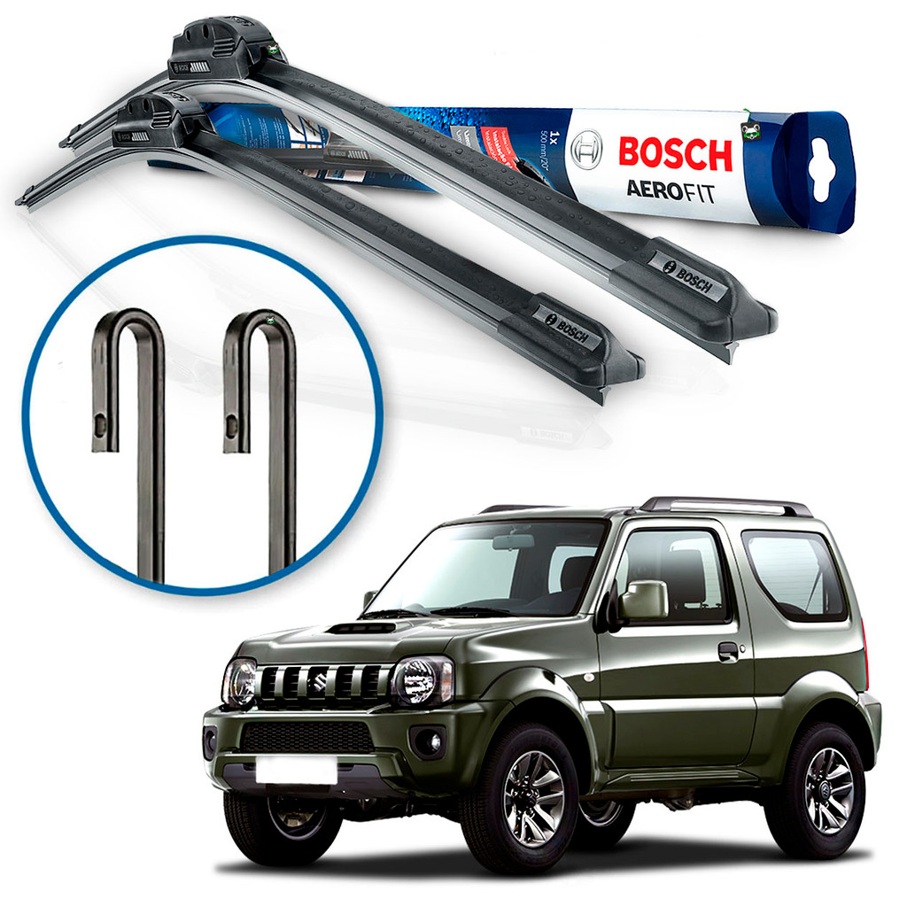 Par Palheta Limpador Parabrisa Bosch Jimny 1998 em diante em Oferta na Shopee