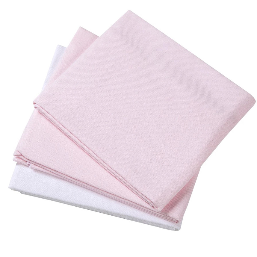 Kit Cueiro Papi Karinho Flanelado Liso Rosa – 3 Peças 100cm x 80cm em Oferta na Shopee