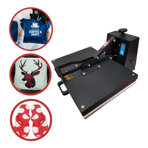 Prensa Sublimação Profissional 40x60 220V Alta Qualidade Ideal Para Personalizar Camisetas Chinelos Almofadas e Brindes