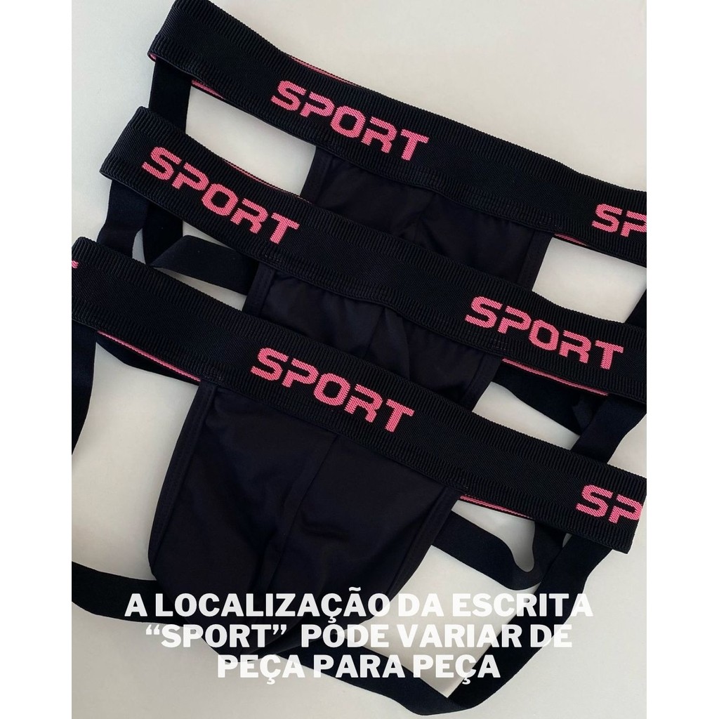 Cueca Undersexy Jockstrap Jock LGBTQIAPN+ Pride