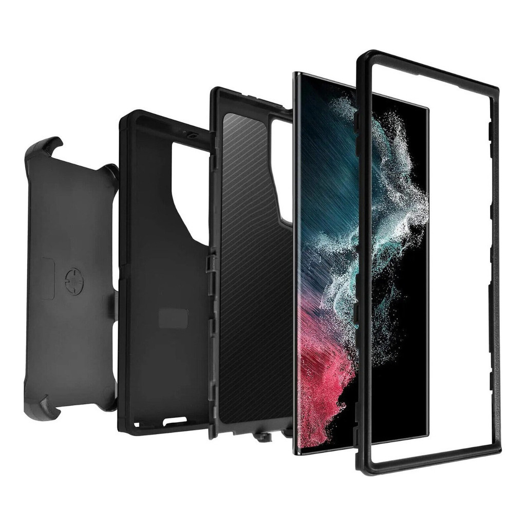 Capa Otterbox Defender Universal Para Samsung S24 Ultra 6.8 Preto em Oferta na Shopee
