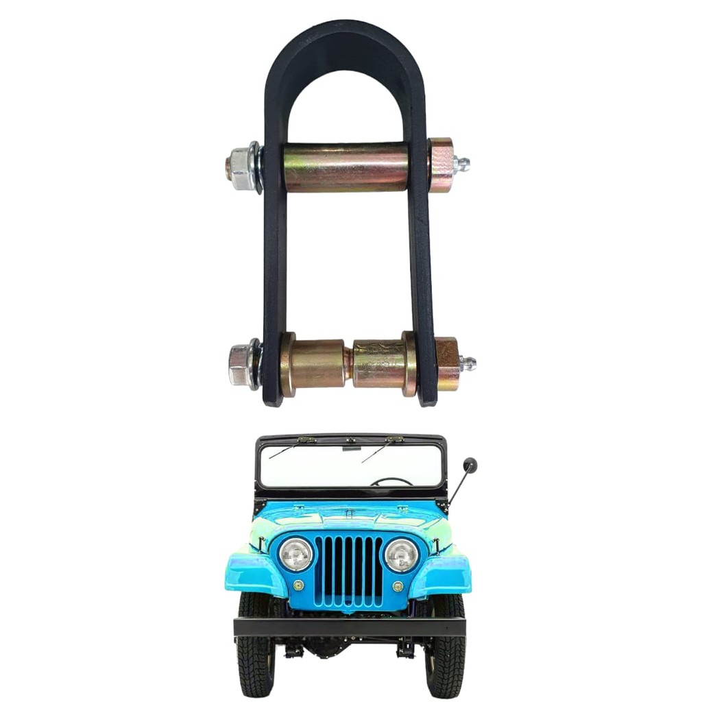Jumelo Tipo U Reforçado Com Bucha De Ferro Jeep CJ5 / Rural / F 75 Ford Willys