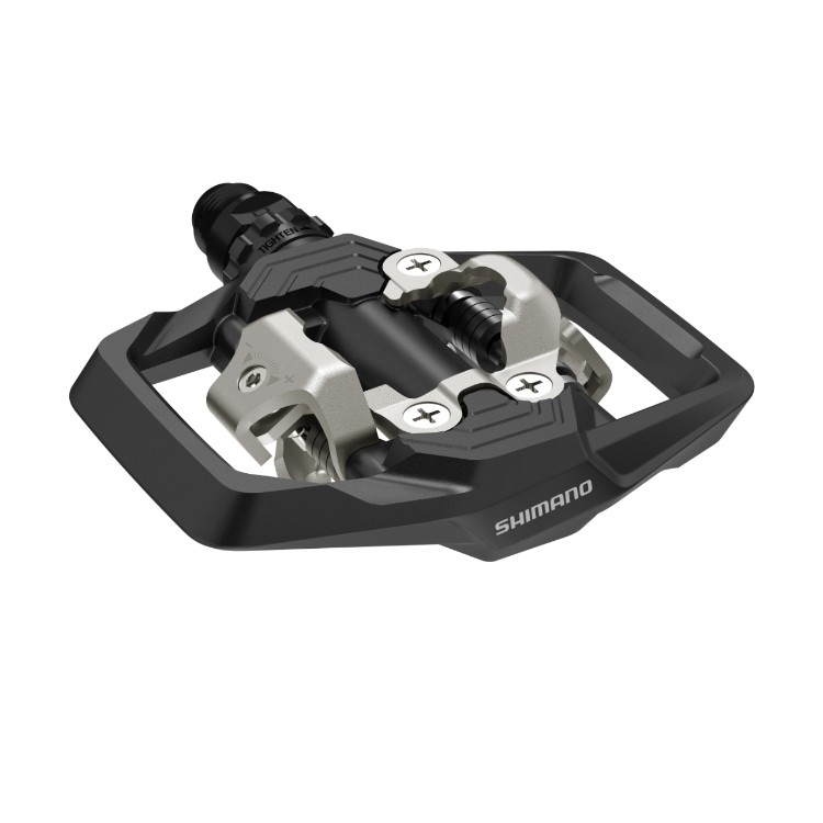 PEDAL 9/16 CLIP PLATAFORMA SHIMANO ME700 C/ TACOS SH51